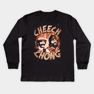 Classic Up In Smoke, Chong Comedy Kids Long Sleeve T-Shirt